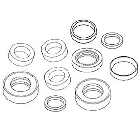 Aftermarket New Hitachi Excavator Bucket Seal Kit UH075 UH083 UH083LC 4153213